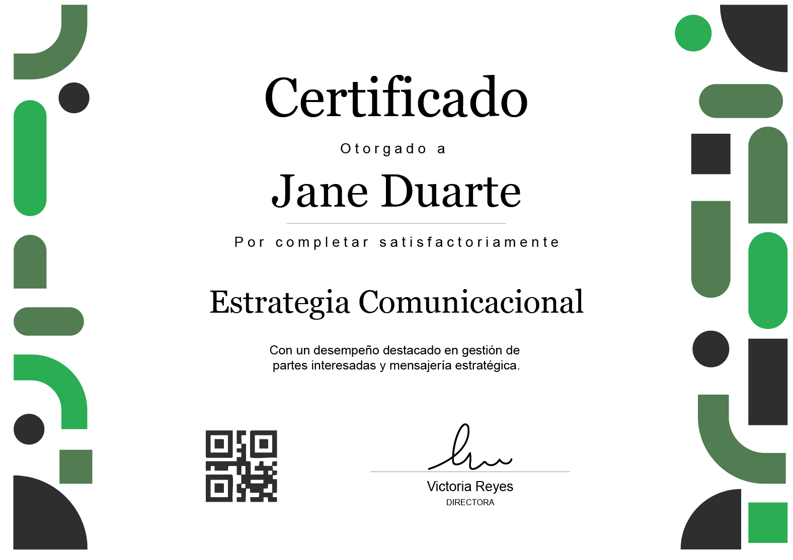 Certificado